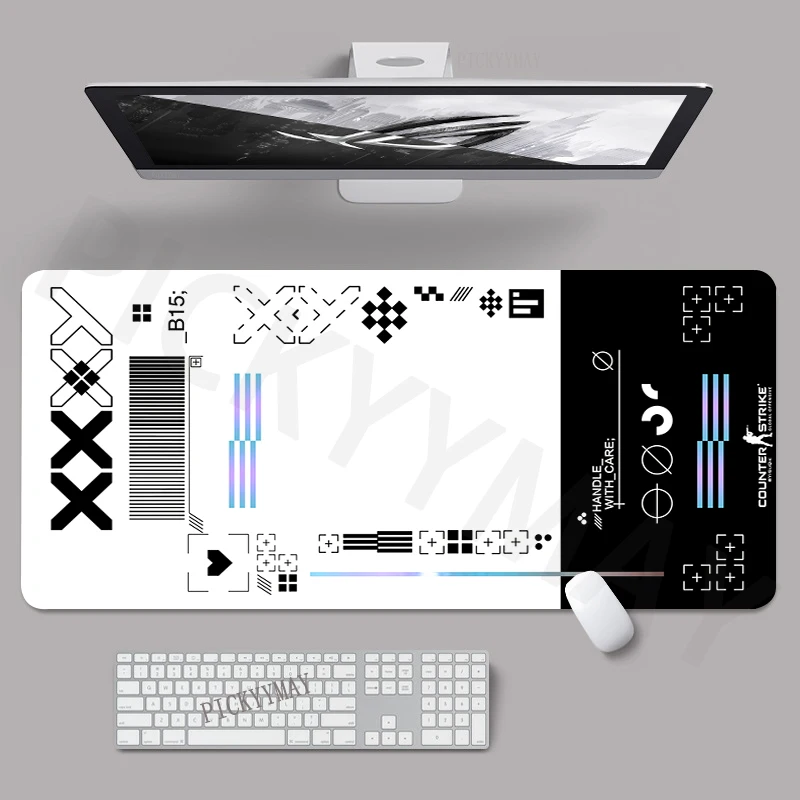 tapis de souris de jeu de collection grands polymères de tapis de bureau pour ordinateur portable