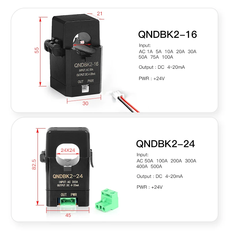 Enhanced Product Title: High-Precision Hall Effect Split Core Current Transducer