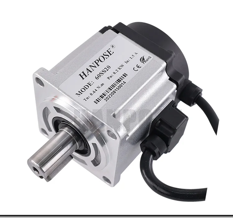 router do CNC, 200W, 60SS20, 1.5A, 0.64N.m