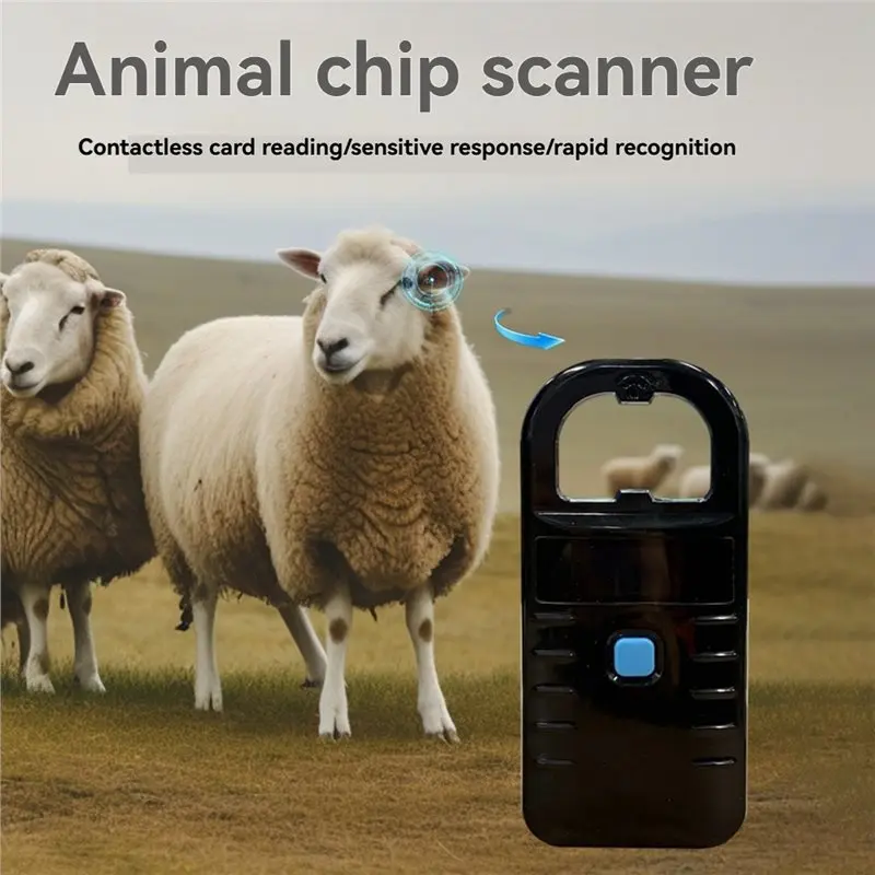 AY14 - 동물 스캐너 134.2Khz/125KHZ 동물 ID 리더 USB+블루투스 애완동물 칩 스캐너 EMID/FDX-B ISO11784/85 지원