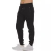 2024 new Sweatpants Streetwear Trousers Men Pants Solid color Drawstring Zipper Pockets Cargo Pants Men Overalls Running pants 2