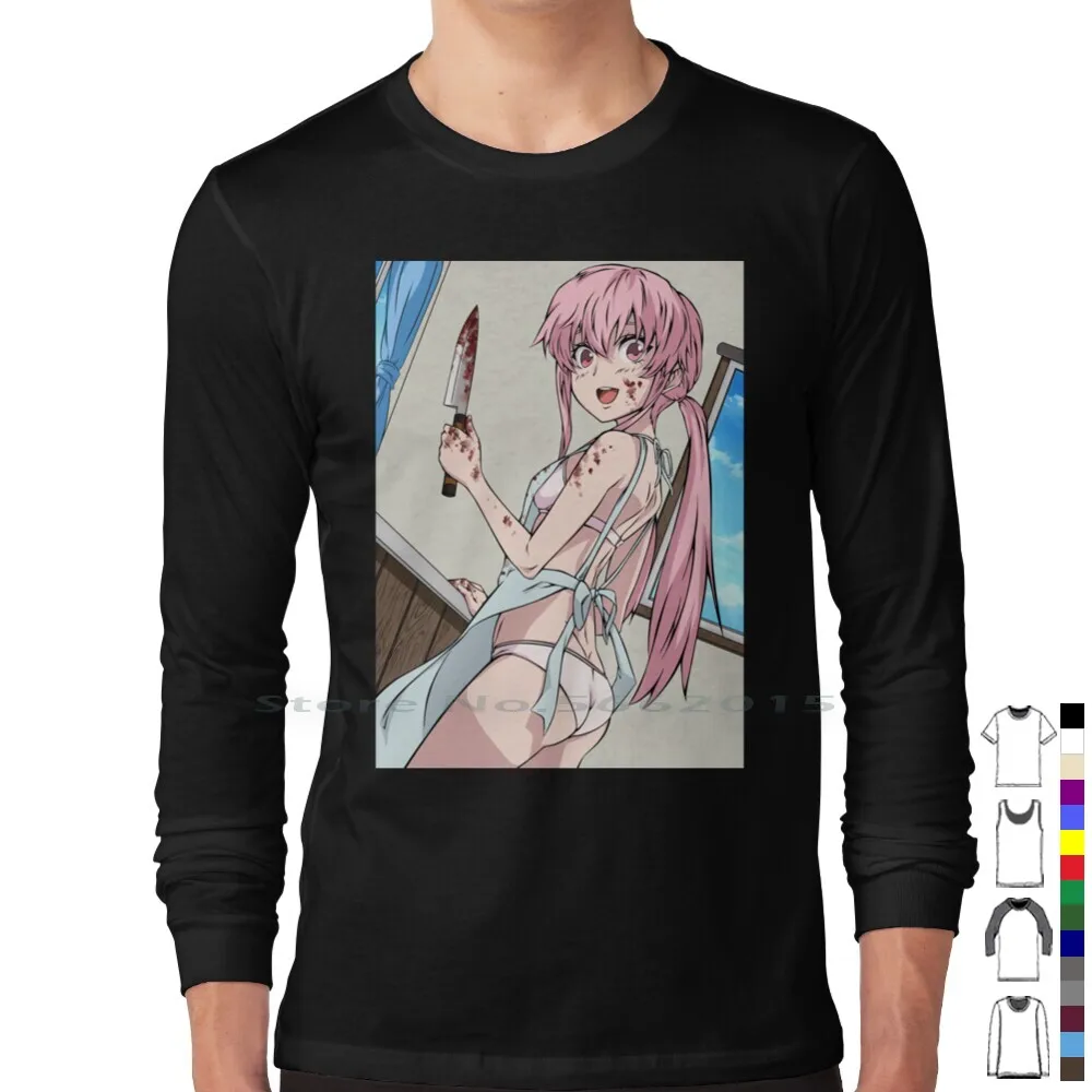 Mirai Nikki Gasai Yuno Waifu T-Shirt – Teepital – Everyday New Aesthetic  Designs