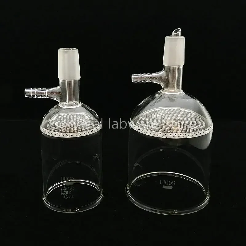 Lab Glass Supplies 1pcs 30ml To 1000ml 19# 24# 29# Standard Grinding Port Filter Funnel Lab Glass Honeycomb Plate Funnel