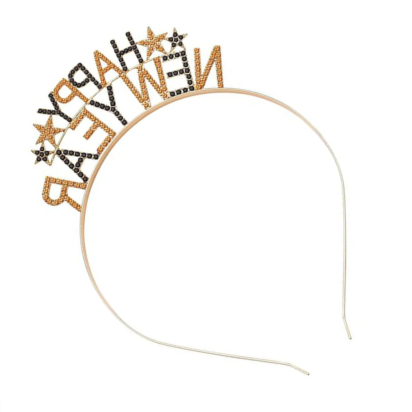 Rhinestone New Year's Eve Hairbands Christmas Eve Crystal Headpieces for New Years Party Favor