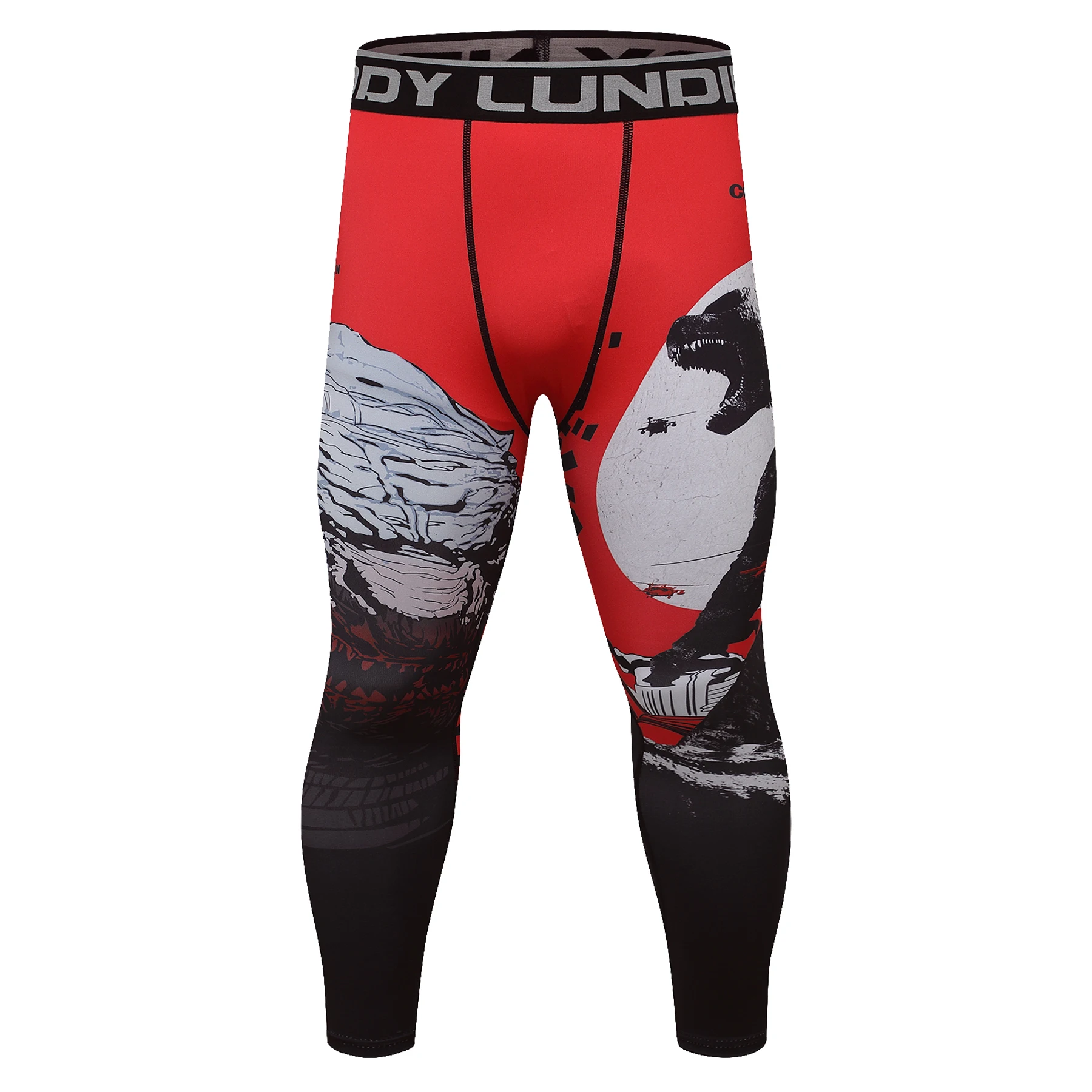 Cody Lundin Men's Red Gym Fitness Sports Suit jiu jitsu Bjj Rashguard Sublimation Boxing No Gi Trainning Sets Fighting Wear 6
