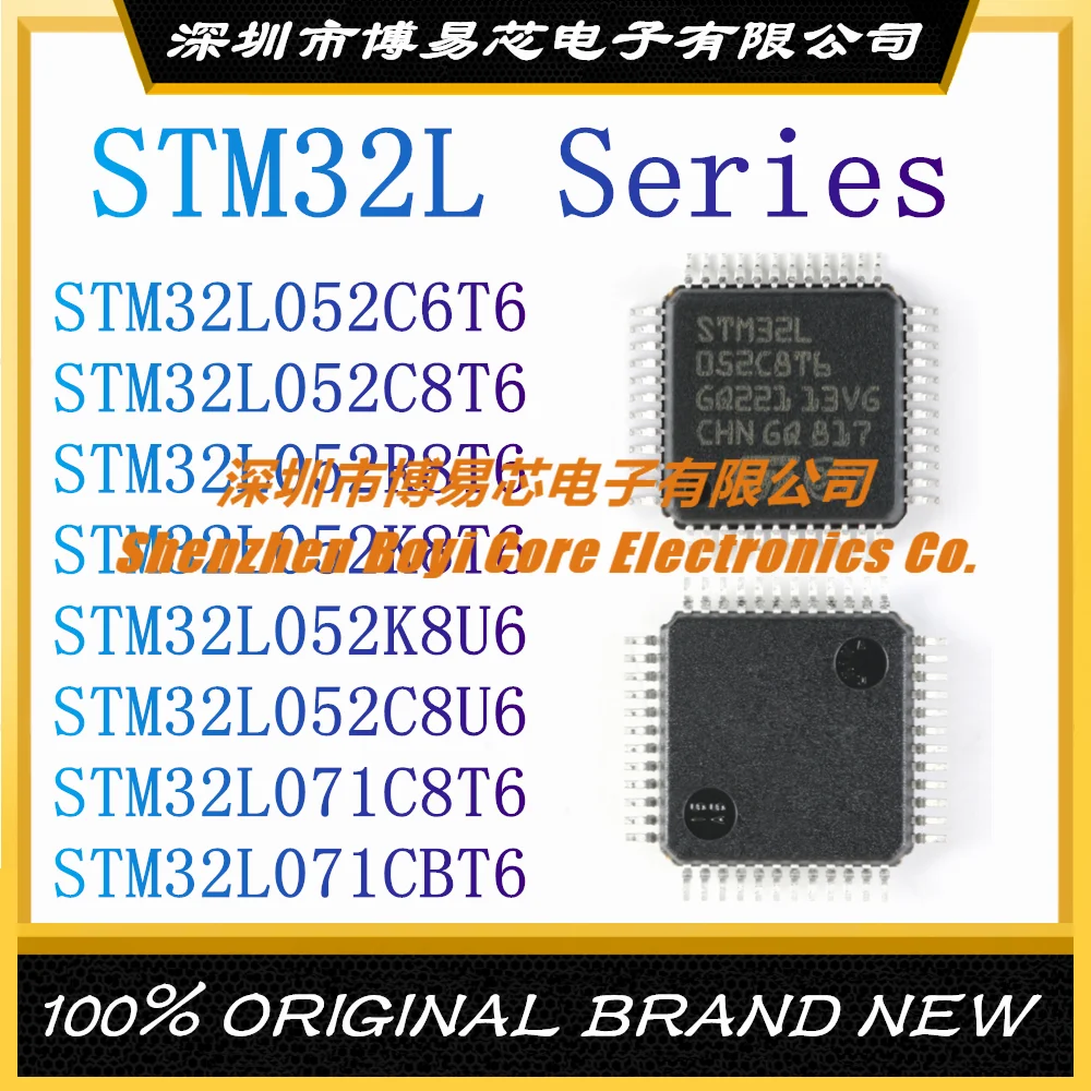 

STM32L052C6T6 STM32L052C8T6 STM32L052R8T6 STM32L052K8T6 STM32L052K8U6 STM32L052C8U6 STM32L071C8T6 STM32L071CBT6 New LQFP 48 64