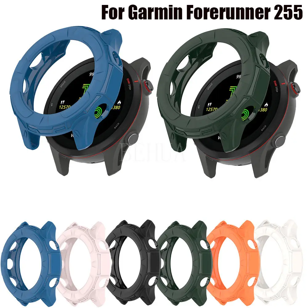 For Garmin Forerunner 255/255S PC+Screen Protector Full Protection Case  Cover