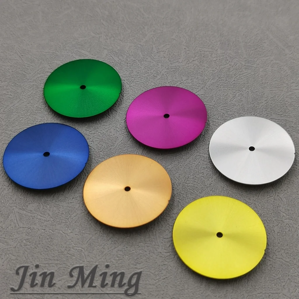 Sterile Blank Watch Dial in Multiple Colors - Premium DIY Watchmaking Accessories
