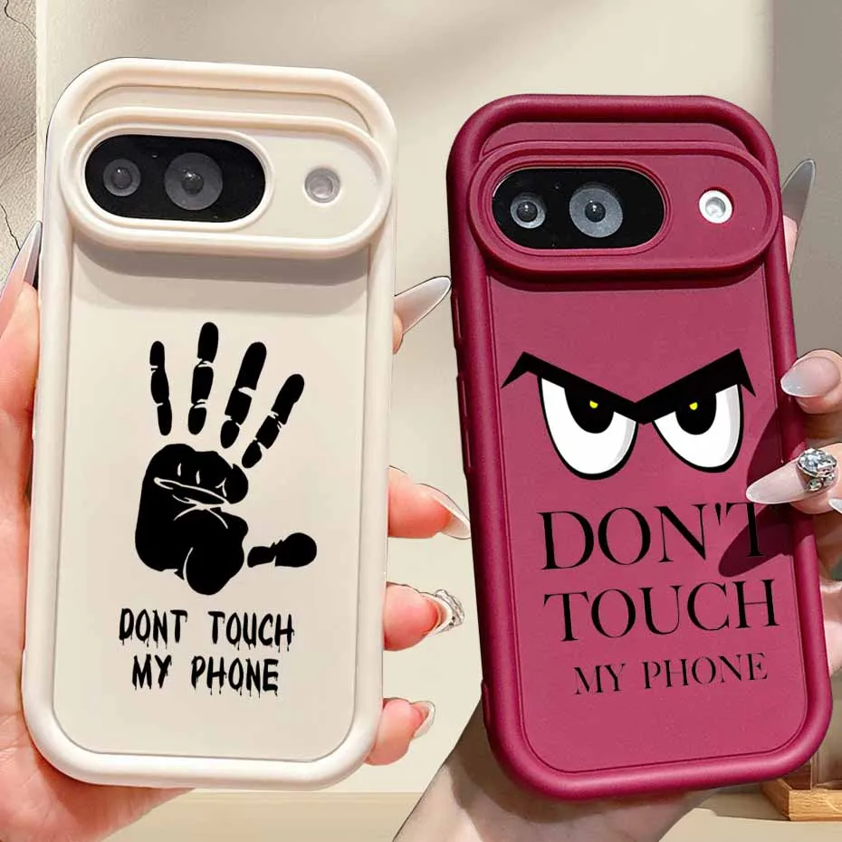 Don't Touch My Phone - Soft Feel Protective Case with Eye Ladder Design