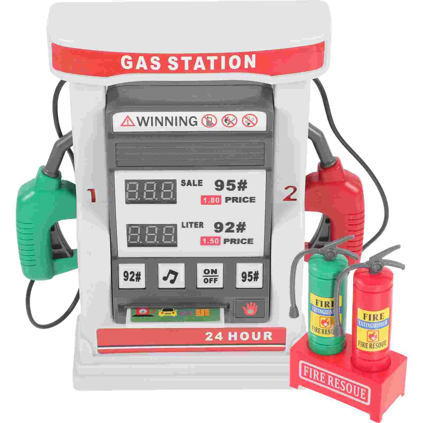 Gas Station Model Toy Children&rsquo;s Simulation Car Gas Station Toy Cars Toys DIY Building Model Intelligent Sand Table Material
