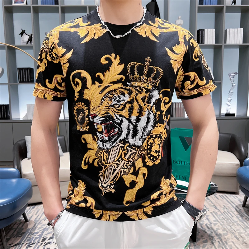 Top tee luxury t shirt shop online Clearance