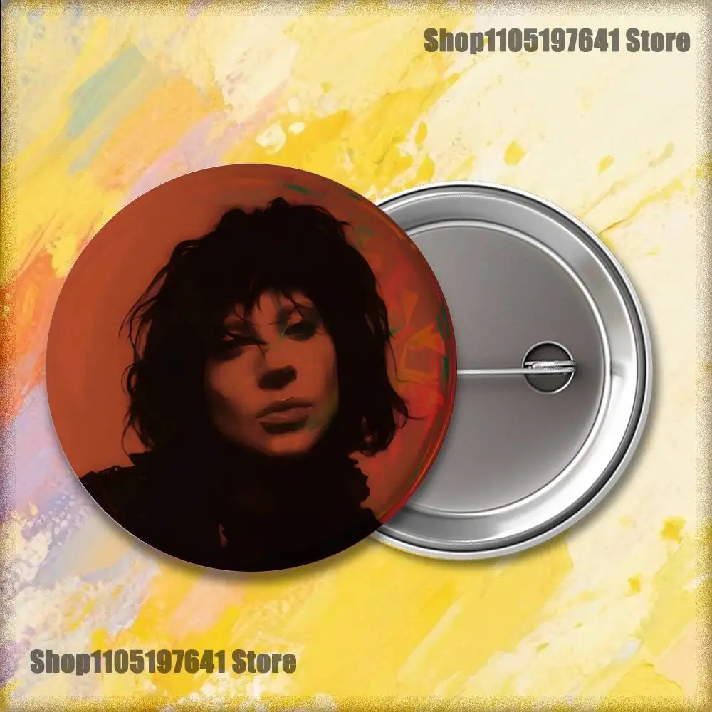 GagaS Creative Round Badge Pin – Stylish Accessory