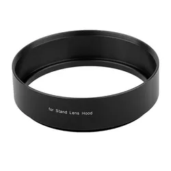Universal Metal Lens Hood for Camera Lenses - Standard Fit (Lens Hood)