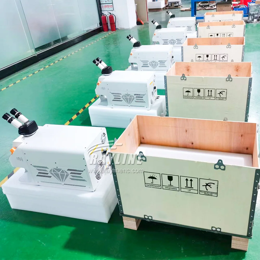 Jewelry Laser Welding Machine 150w 200w CCD Touch Screen Laser Welders For Gold Silver Chain Ring Pendant Spot Yag Soldering 5