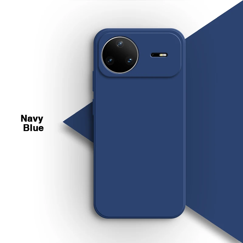 Original Fashion Liquid Silicone Phone Case - Simple & Classic Design