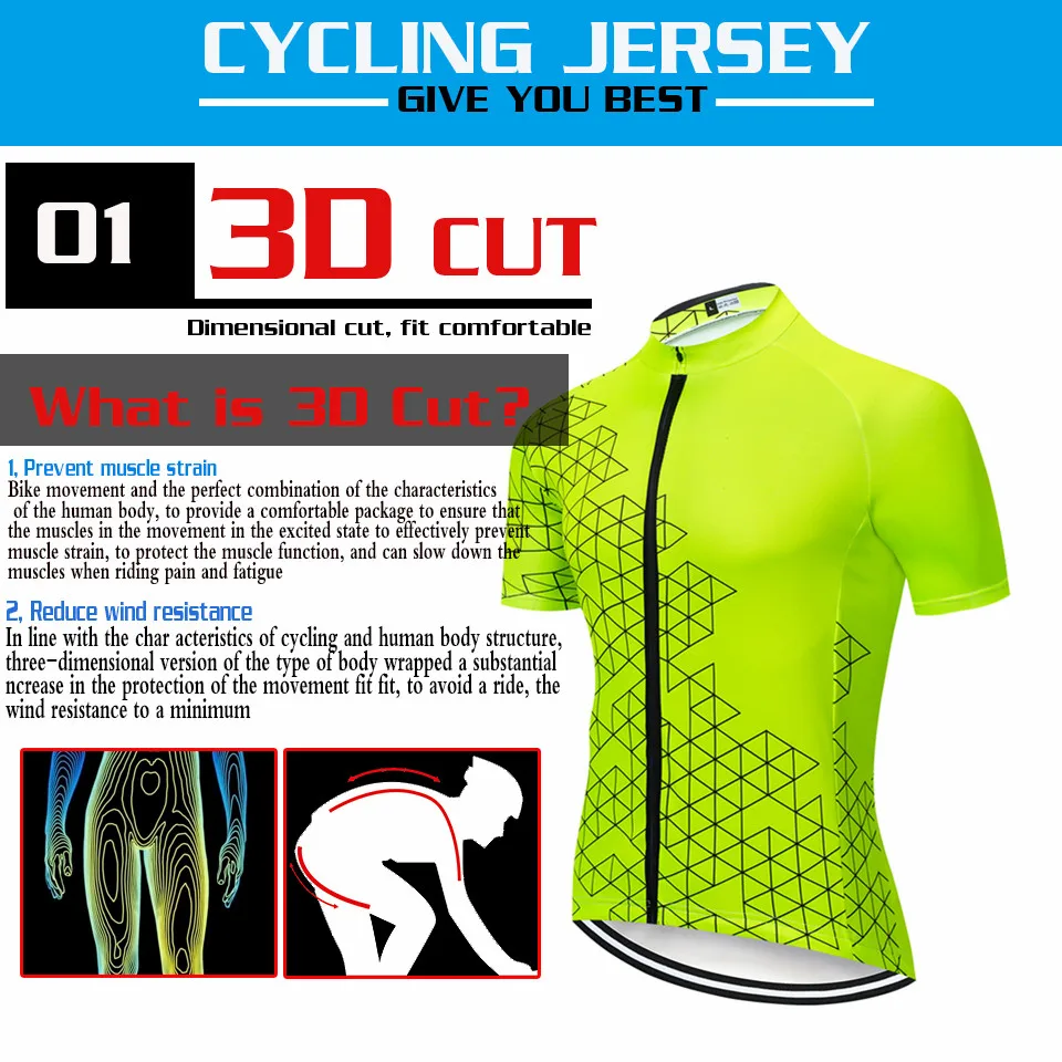 Cycling jersey Sets Men's Cycling Clothing Summer Short Sleeve MTB Bike Suit Pro Bicycle Wear Clothes Ropa Ciclismo