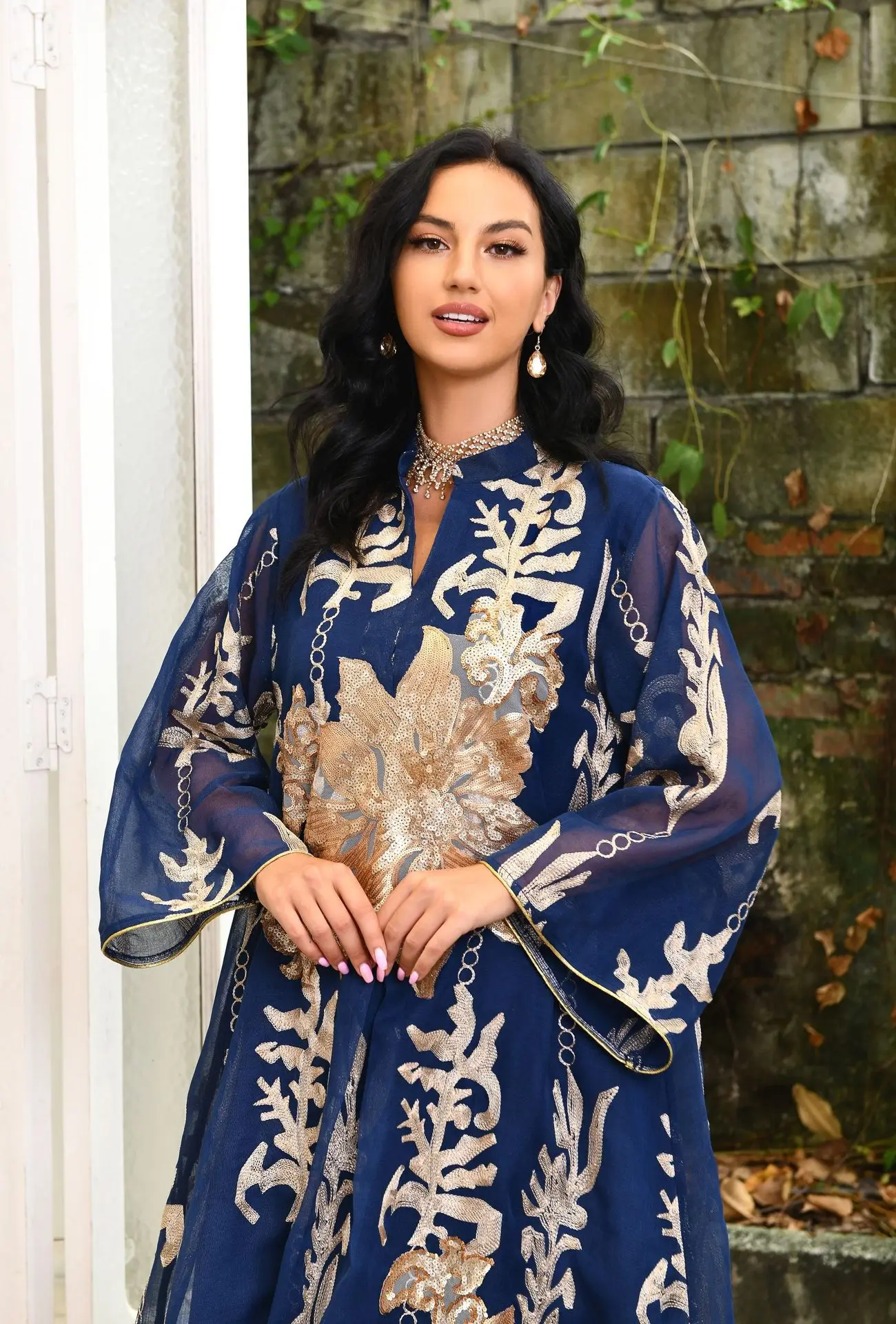 XIZEO 2023 Summer Women Cardigan stitch fashion sexy Boho African Holiday free size long Sleeve Silk feeling Robe kimono kaftan