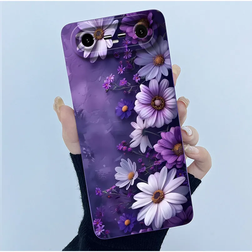 Fashion Simplicity Oil Painting Silicone Soft Shockproof Back Cover