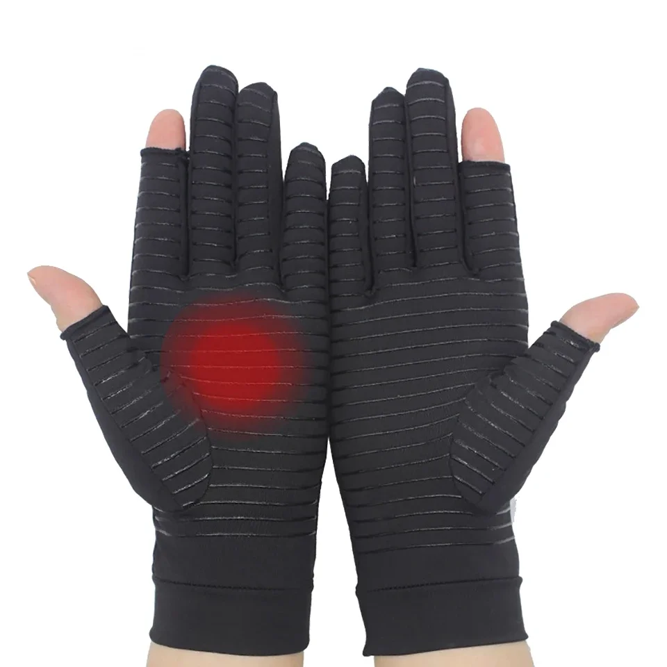 

Copper Arthritis Gloves Hand Pain Relief Rheumatoid Osteoarthritis Swelling Carpal Tunnel Arthritis Compression Gloves