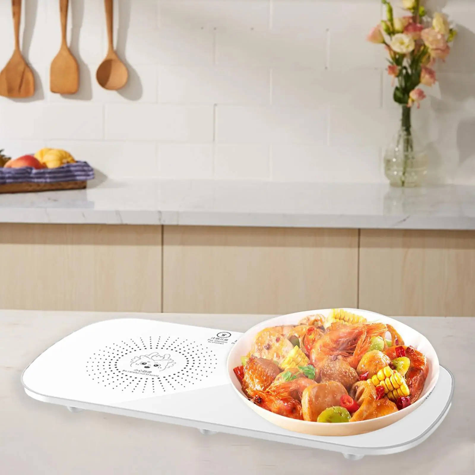 Electric Food Warming Tray Buffet Warmer Server Multifunctional Constant Temperature for Catering Dinners Restaurant BBQ Holiday