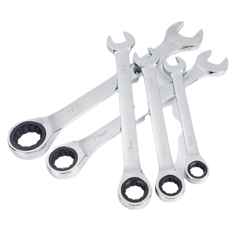 Universal Metric Ratchet Wrench Set 1