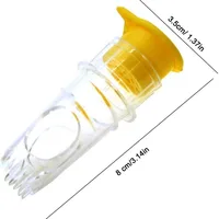 Presse-agrumes manuel en plastique, mini presse-citron, presse-orange, extracteur de jus facile, préservation de la fraîcheur, accessoires de cuisine 6