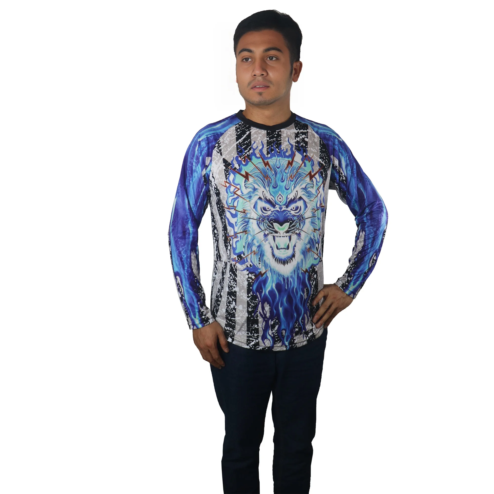 Volleyball Shirt Sports Tshirt Bicycle Jersey Long Sleeve Motocross Motorcycle Bike Downhill Clothing Wear Cycling Road Top Cool