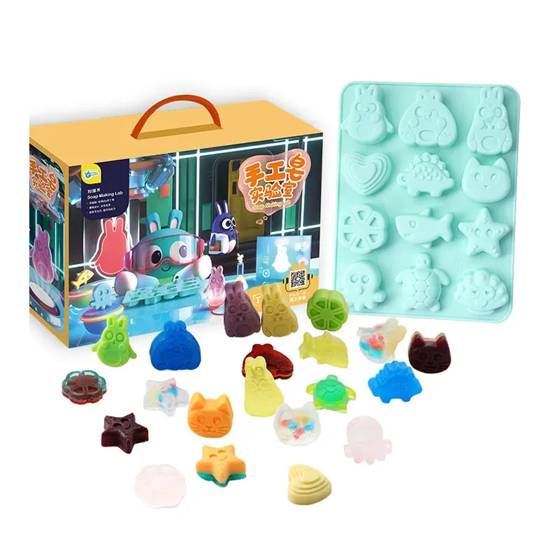 Crystal Soap DIY Material Package Kindergarten Handmade Science Experiment Toys Children's Gifts