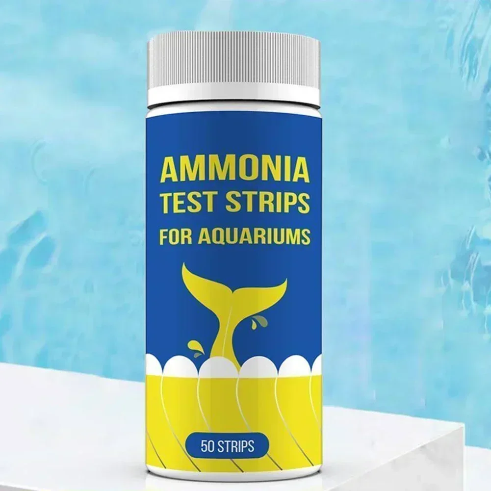 Ammonia Nitrogen Quick Water Quality Test Strips Aquarium Quick Water Quality Test Strips Paper Kit Reliable Accurate