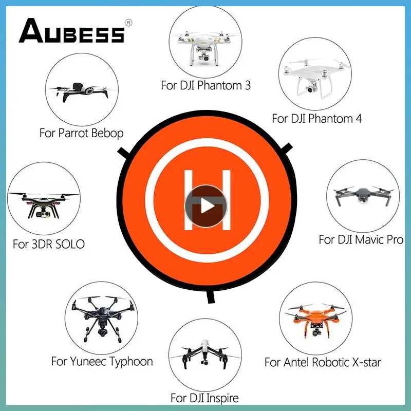 Mavic 2 Landing Pad Reliable Durable Protects Your Drone Easy To Use Portable Portable Drone Landing Pad With Carrying Bag Sleek
