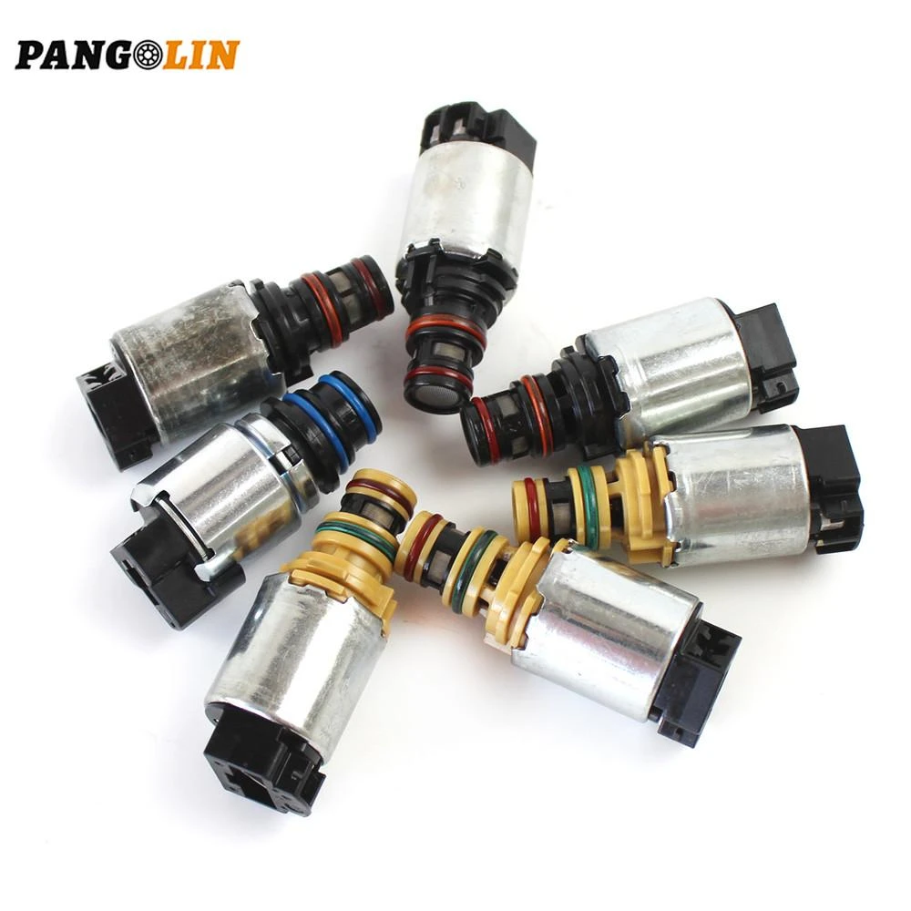 7x Transmission Solenoid Set 6T45E 6T40 for Chevy Cruze Equinox Malibu
