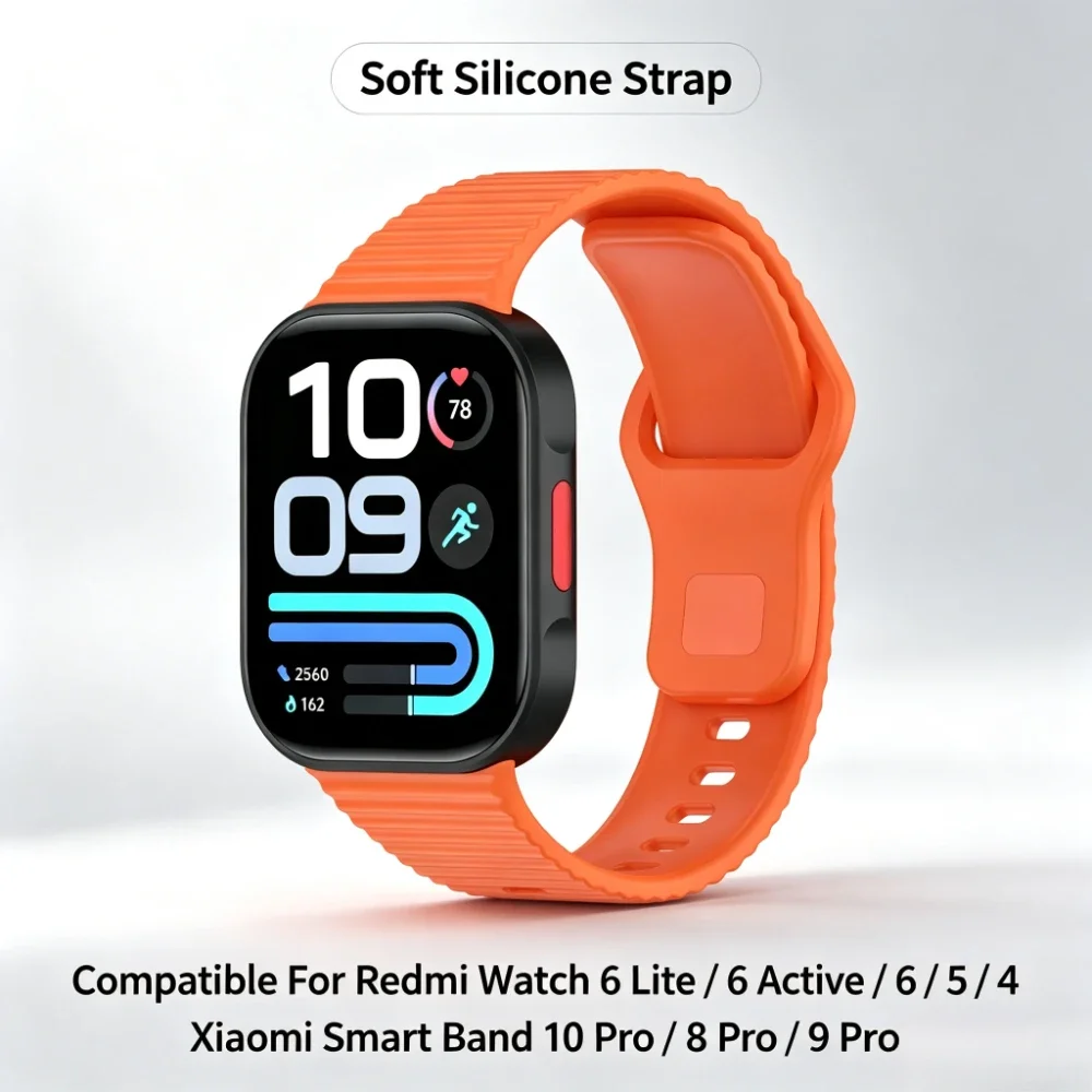 Wave Silicone Strap - Sports Breathable Wristband Bracelet