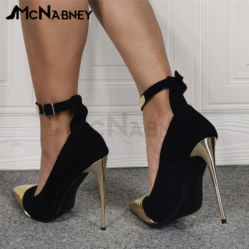 Black And Gold Pumps — free download