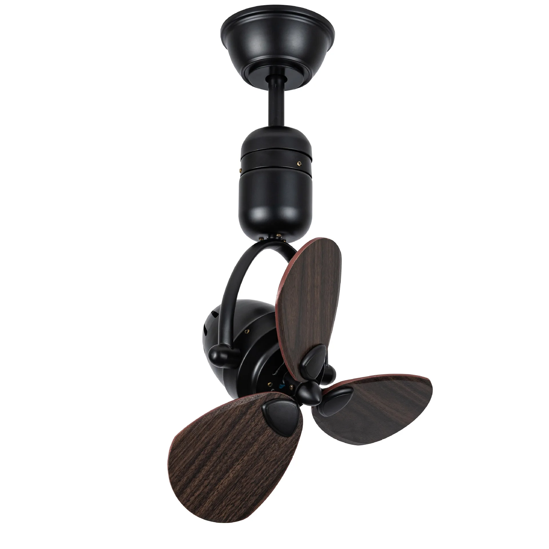 New Creative Shaking Head Ceiling Fan 16 Inch Mini Living Room Bar Balcony Corridor Ceiling Wall Dual Purpose Fan