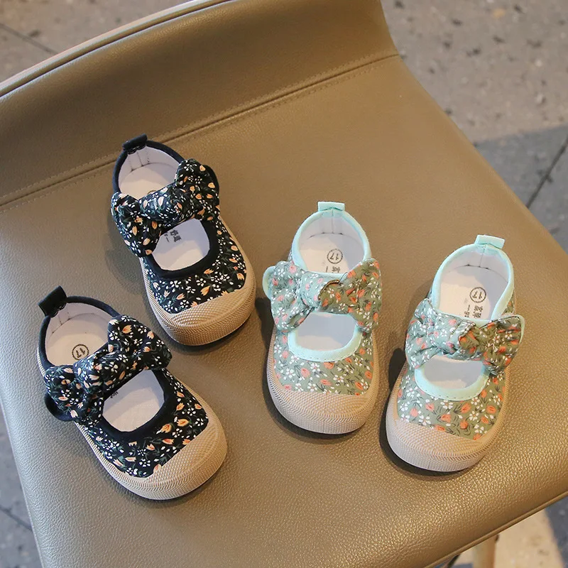 Zapatillas Child Canvas Shoes Breathable Baby Walking Shoe Spring Girl Soft Sole Casual Shoes Child Shoe Tennis Zapatillas Niño