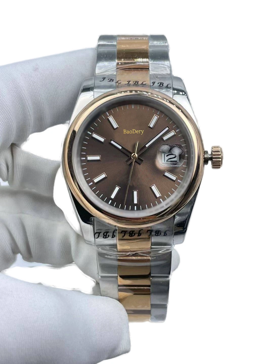 36mm Premium Women's Wrist Watch: Calendar, Diamond Face,  Digital