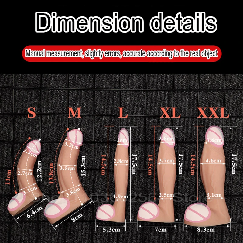 Super Soft Realistic Penis Silicone Gode Dildo Dick Cock Vagina G-Spot Stimulation Masturbator Adult Sex Toys For Woman 5 size sex toys