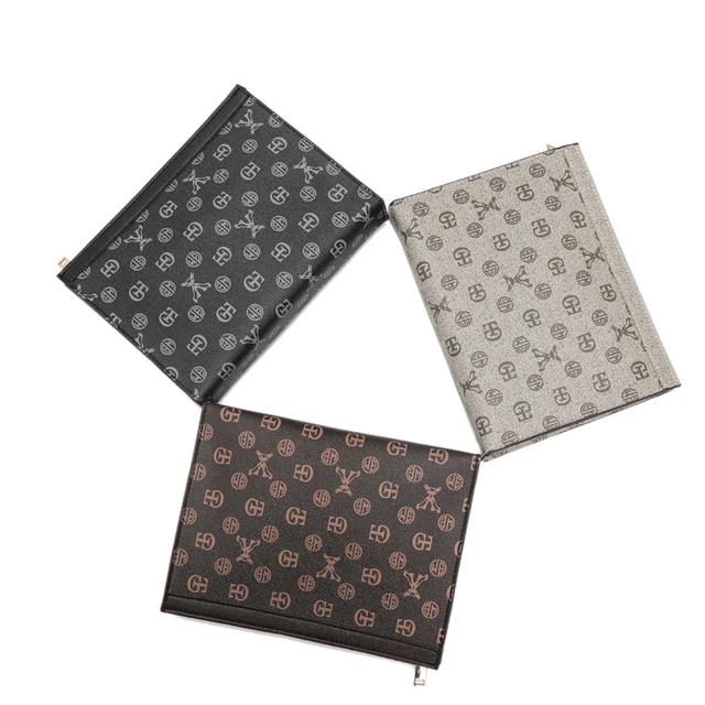 Fashion Plaid Print Clutch Men New Design Men's Clutches Hanbags Luxury PU  Leather Business Envelope Bag Male Clutch Handbags - AliExpress