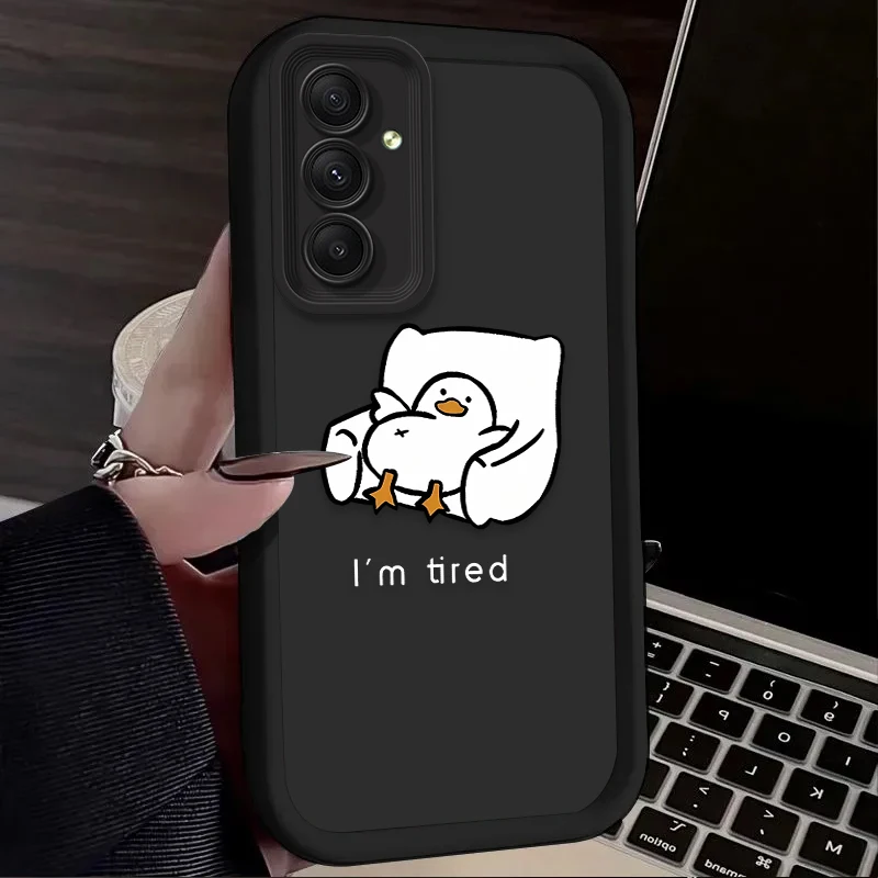 Lovely Cartoon Duck Soft Phone Case Cover