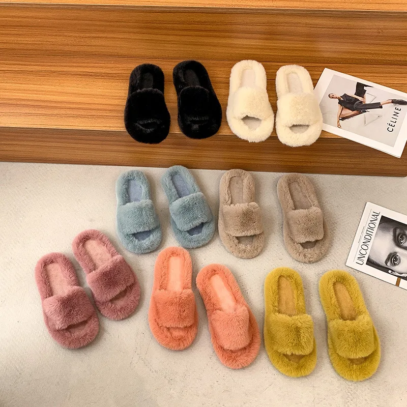 

Direct shoes female 2022 new slippers home household wall slippers M-6810