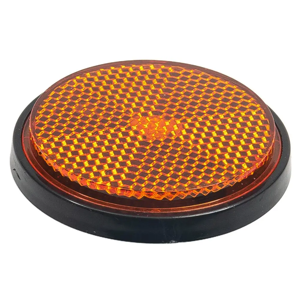 Circular Reflector 1pc Car Trucks Motorcycle Bicycle Night Reflector Refraction Light Parts General Purpose MOTO Lighting Parts night reflector