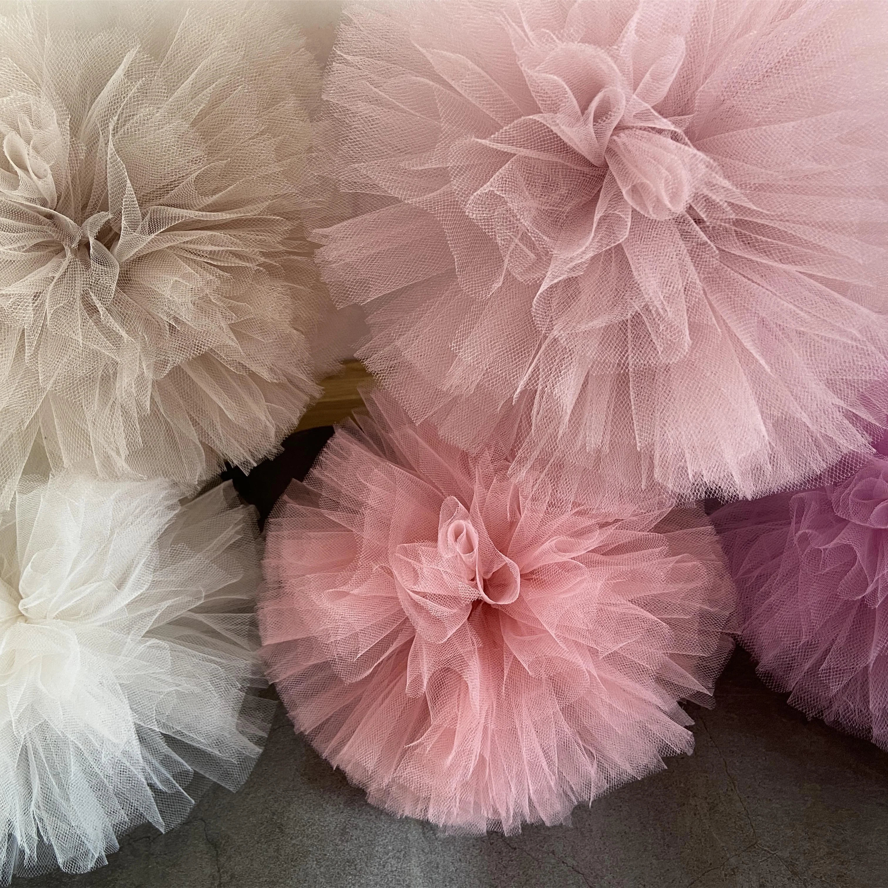 5pcs Tulle pom pom garland pink Wedding Party Decoration Tutu Garland,baby  shower Birthday Celebrations Room Déco Party Supplies - AliExpress