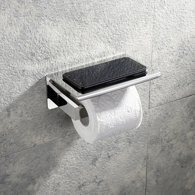 Bathroom Towel Rack Toilet Paper Holder Sets - Brushed Bathroom Accessories  Set - Aliexpress