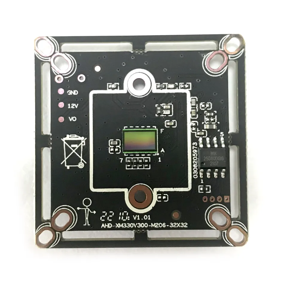 Módulo De Cámara AHD Original XM 1080P, Placa PCB De 2MP, Cámara De Seguridad CCTV Para AHD/XVIII/TVI/CVI/CVBS, Cámara CMOS Con Lente HD De 3,6mm - AliExprs