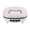 220V Crepe Maker Double-Sided Heating Pancake Maker Non-stick Cake Baking Machine Home Pancake Pan with Big Size and Depth 2