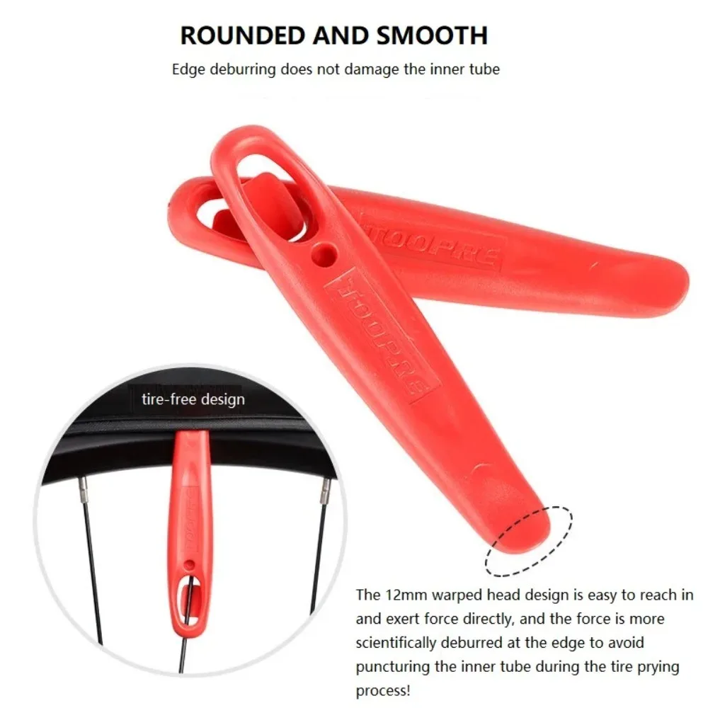 Bicycle Tyre Lever 3PCS Ultralight Wheel Repair Tool MTB Mountain Bike Road Tire Spoon