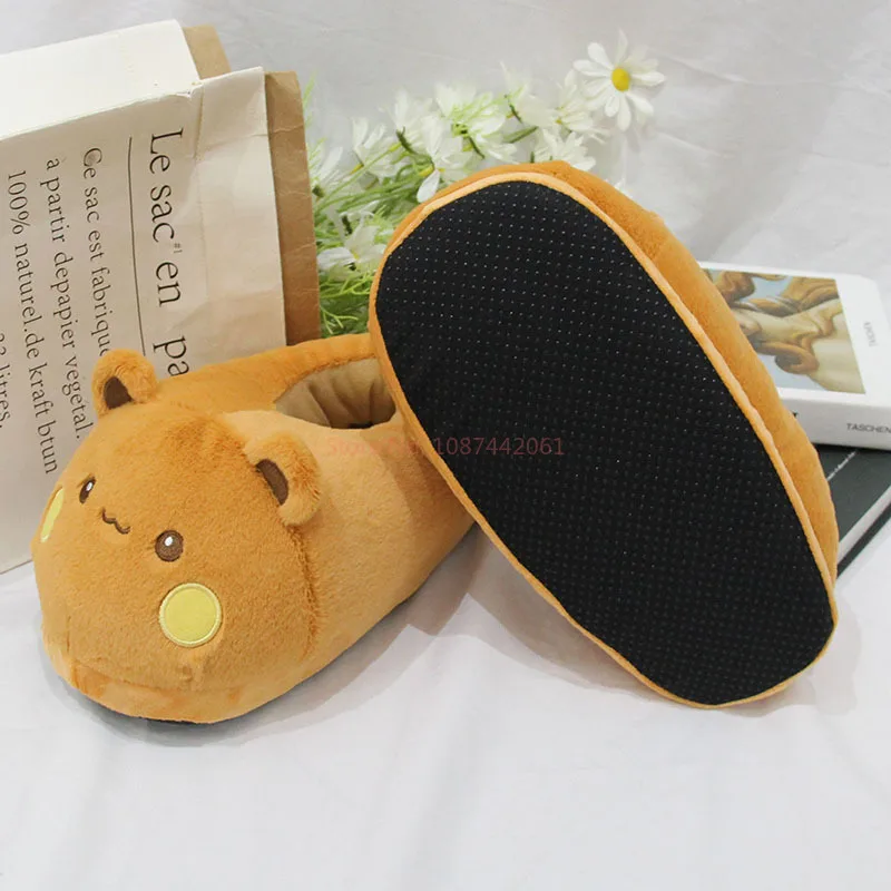 New Panda Bubu And Yier Plush Slippers Cartoon Panda Indoor Couple'S Warm Cotton Slippers Autumn And Winter Gift 4