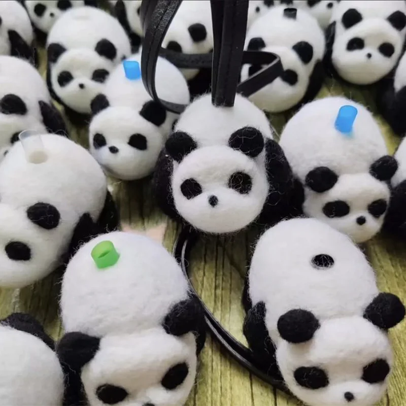 DIY Christmas Felt animals Wool Felt Pendant Handmade Party Christmas Tree Decoration Accessories Guinaldas Navidad Key Pendant
