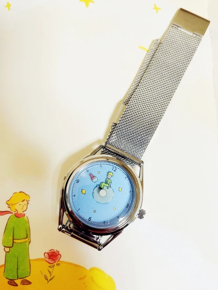 Montre De Poche Le Petit Prince - Mouvement Quartz, Boîtier Doré - Homme, Neuve Sans étiquette