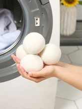  Type of Drying Wool Ball 3/4/5CM Anti-Entanglement Household Cleaning Clothes Washer Dryer Special Home Drying Ball 